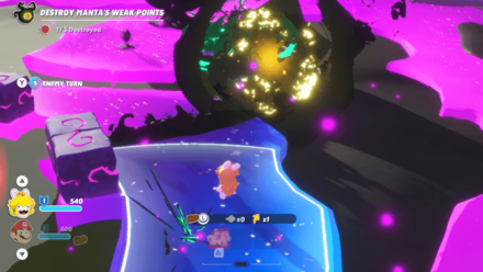Mario + Rabbids Sparks of Hope - Destroy Manta Weak Points