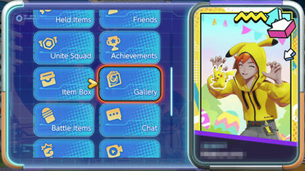 Pokemon UNITE - Access the Manga from In-Game