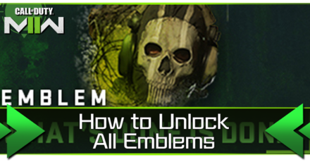 Modern Warfare 2 - How to Unlock All Emblems