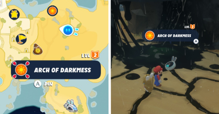 Mario + Rabbids Sparks of Hope - The Arch of Darkmess Step 1