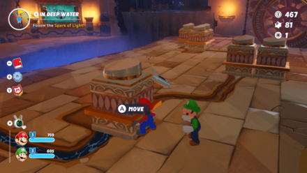 Mario + Rabbids Sparks of Hope - Moving Destroyed Posts