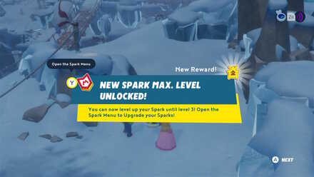 Raise Hero Levels to Level Up Sparks