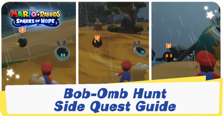 Mario + Rabbids Sparks of Hope - Bob-Omb Side Quest Guide