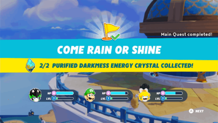 Mario + Rabbids Sparks of Hope - Complete Come Rain or Shine