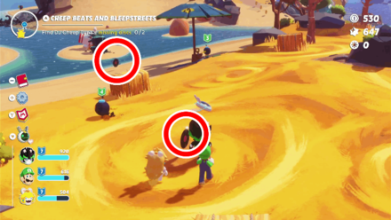 Mario + Rabbids Sparks of Hope - Cheep Beats and Bleepstreets Step 2