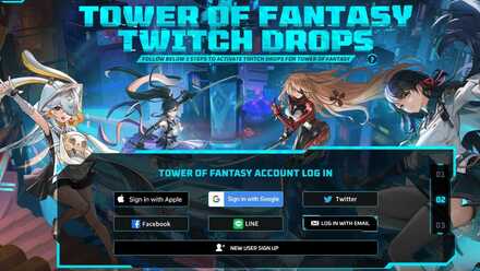 Twitch Drops - Input Your Region and Server