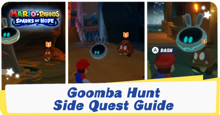 Mario + Rabbids Sparks of Hope - Goomba Hunt Side Quest Guide