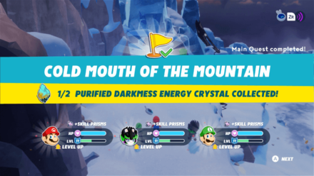 Mario + Rabbids Sparks of Hope - Main Quest Complete