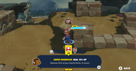 Mario + Rabbids Sparks of Hope How to Heal Your Party Members