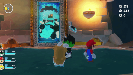 Mario + Rabbids Sparks of Hope - Blue Painting