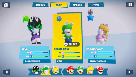 Mario   Rabbids Sparks of Hope - Wolf at the Floor Step 1