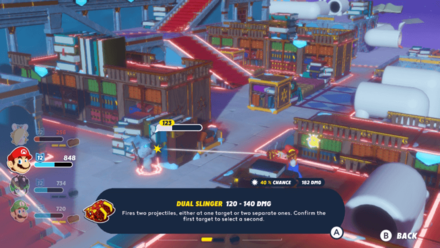 Mario + Rabbids Sparks of Hope - Defeating Lone Wolves