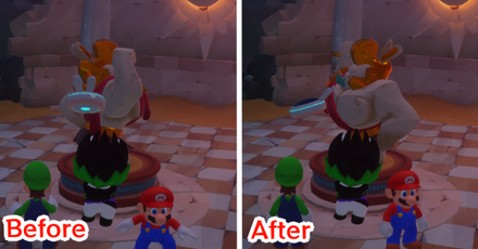 Mario + Rabbids Sparks of Hope - Turn the Statue to the Left.png
