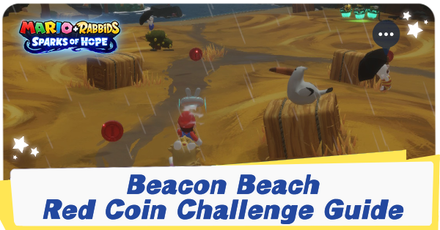 Mario Rabbids Sparks of Hope - Beacon Beach Red Coin Challenge Guide