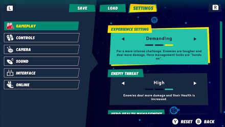 The difficulty can be changed before battles