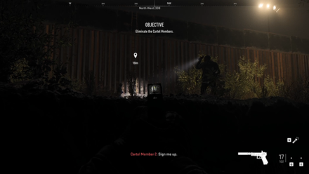 Kill the Cartel Guards at the Border Wall