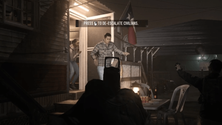 De-escalate the Civilian