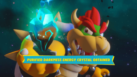 Mario + Rabbids Sparks of Hope - Bowser Darkmess Energy Crystal