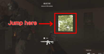 Modern Warfare 2 - Jump from the Window
