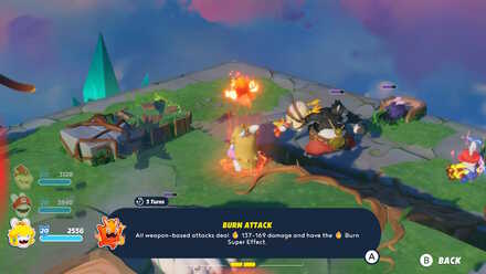 Equip Sparks that match the Hero