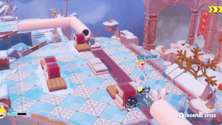 Mario + Rabbids Sparks of Hope - Causes the Target to Fly Into the Air