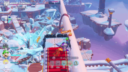 Mario + Rabbids Sparks of Hope - Causes Continuous Damage and Scatters the Target
