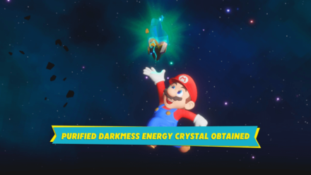 Mario + Rabbids Sparks of Hope - Mario Darkmess Energy Crystal