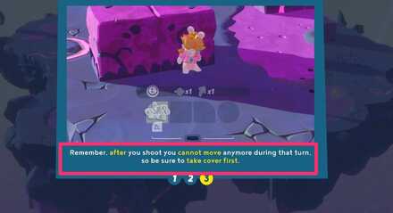 you cannot move after attacking