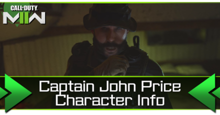 Modern Warfare 2 - Captain John Price (Barry Sloane) Character Info