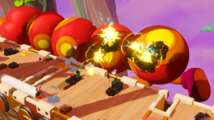 Mario + Rabbids Sparks of Hope - Area of Effect Attacks on Darkmess Eyes