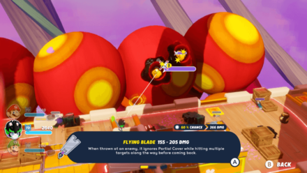 Mario + Rabbids Sparks of Hope - Edge Flying Blade