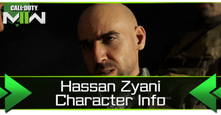 Modern Warfare 2 - Major Hassan Zyani (Ibrahim Renno) Character Info