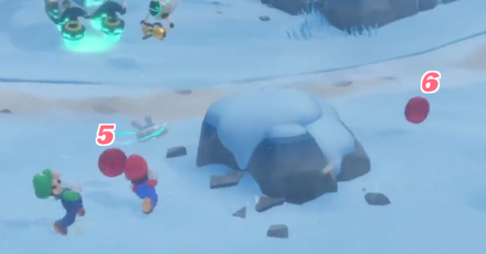 Mario + Rabbids Sparks of Hope - Pristine Peaks Red Coin 5 and 6.png