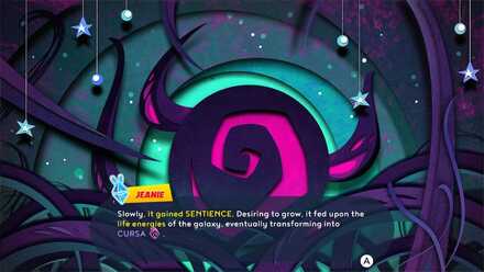 It soon became Cursa after merging with stellar debris