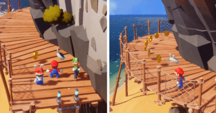 Mario + Rabbids Sparks of Hope - Follow the Coin Path to the Quest Location.png