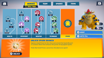 Mario + Rabbids Sparks of Hope - Gold Prisms