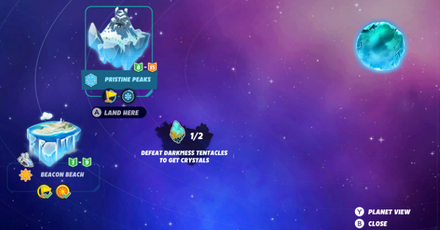 Mario + Rabbids Sparks of Hope - Galaxy View