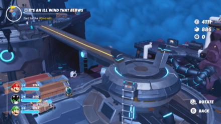 Mario + Rabbids Sparks of Hope - Path to Windmill