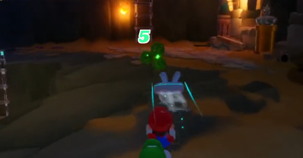 Mario + Rabbids Sparks of Hope - Green Coin 5.png