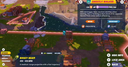 Mario Rabbids sparks of Hope - Enemy Scan