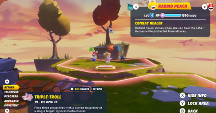 Mario Rabbids sparks of Hope - Hero Scan