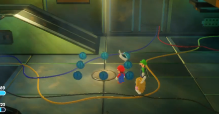 Mario + Rabbids Sparks of Hope - Collect Blue Coins Around the Button.png