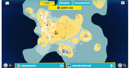 Mario + Rabbids Sparks of Hope - Map