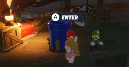 Mario + Rabbids Sparks of Hope - Go down Blue Pipes.png