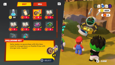 Mario + Rabbids Sparks of Hope - Spellbound Key