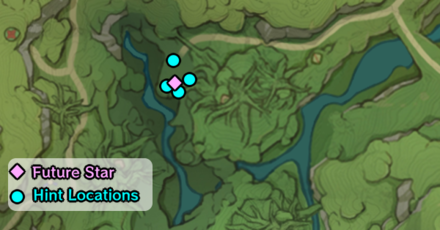 Genshin Impact - Future Star Day 3 - Future Star Hint Locations