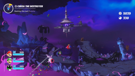 Mario + Rabbids Sparks of Hope - Cannonball to Next Area