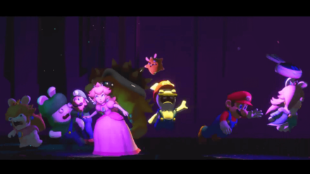 Mario + Rabbids Sparks of Hope - Facing Cursa Cutscene