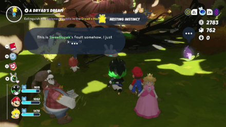 Mario + Rabbids Sparks of Hope - A Dryad