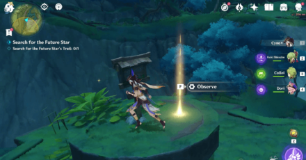 Genshin - Observe the future star